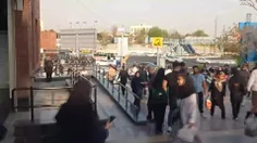 ⭕️ تغییر محسوس رعایت حجاب بانوان در میدان صنعت تهران بعد 