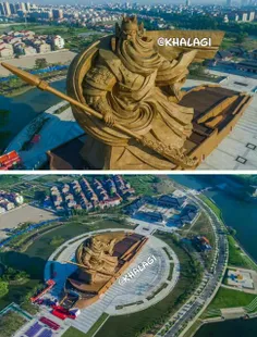 #مجسمه‌ خدای جنگ در چین رونمایی شد