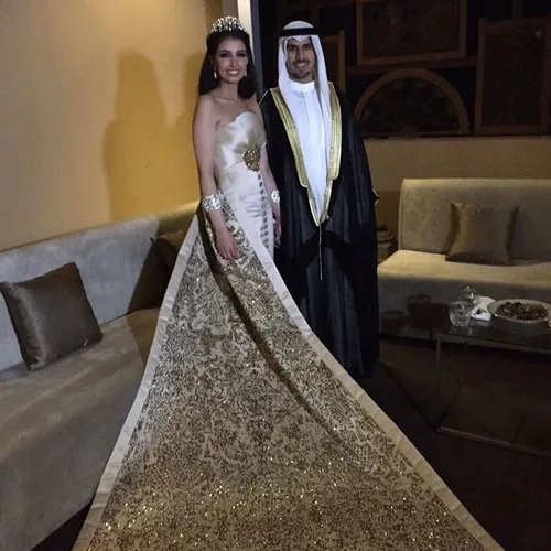 لباس عروس از طلا