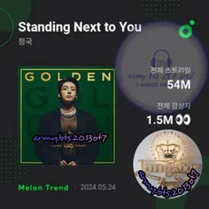 طبق اخبار رسمی منتشر شده : آهنگ Standing next to you جونگ