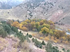 منظره ای زیبا از دامنه های کوه هزار مسجد خراسان رضوی