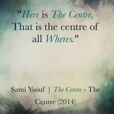 This month, exactly one year ago, we released "The Centre