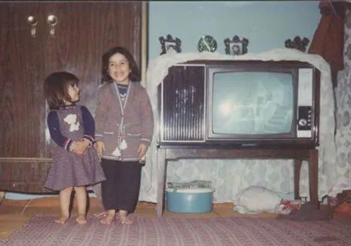 تلویزیون های مبله و سیاه و سفید دهه پنجاه و شصت