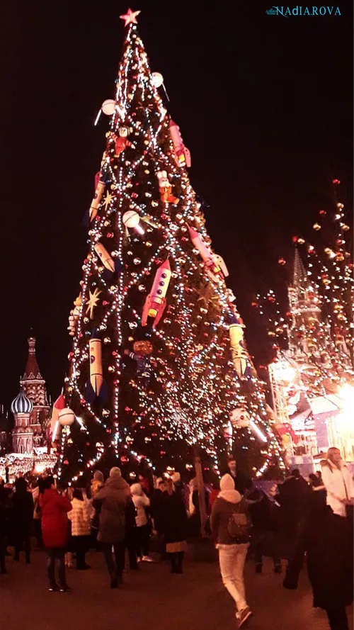 این روزا daily pic moscow beautiful city christmas best d