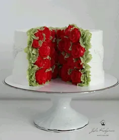 #کیک های خوشمزه با طرح های #کهکشانی  #هنر شیرینی پزی  #خل