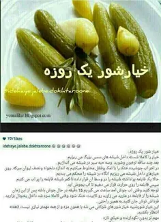 خیارشور یک روزه