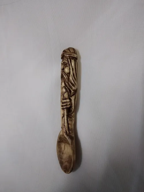 قاشق چوبی زیبا