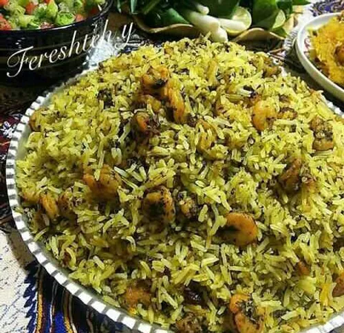 دمپخت میگو غذای اصیل بوشهریا