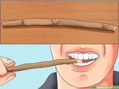 آموزش نحوه استفاده از چوب مسواک
