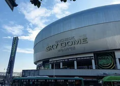 🌟 نمایی زیبا از استادیوم Gocheok Sky Dome محل برگزاری مرا