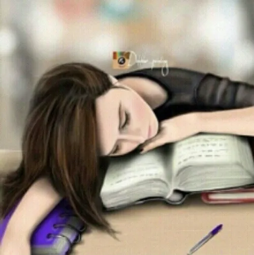 نمیدونم چرا هر وقت می خوام درس بخونم خوابم میبره