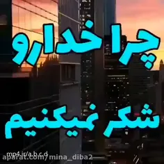 یکم شکرش کن