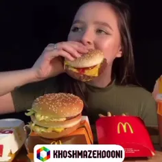 موکبانگ همبرگر خوار 🤤😋🍔