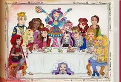 مهمونی چایی دختر کلاه دوز در کارتون الیس در سرزمین عجایب