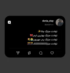 تولدت مبارک چانا✨