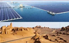 چین به دلیل کمبود فضای خاکی, پنلهای خورشیدی خود را روی در