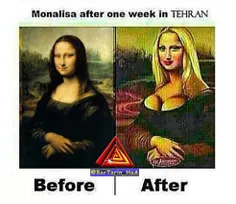 مونالیزا بعد از یک هفته در تهراااان