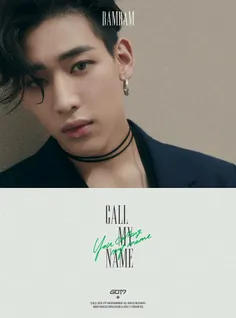 فتو تیزر تکی Bam Bam برای البوم call my name #got7  #bamb