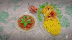 یه شب عالی کنار سهیلا جووونم😍 دستپخت خودم 😍 😍