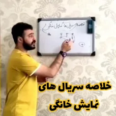 خلاصه سریال های نمایش خانگی 