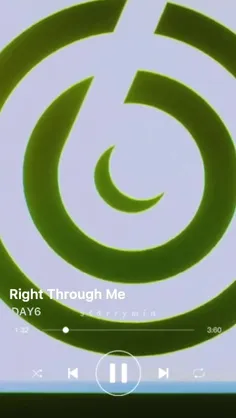 Day6, Song: Right Through Me