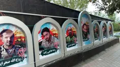 رونمایی دیواره حسینیه ال طاها امل با حضور خانواده‌هاشهدای
