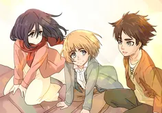 #E_M_A #Eren_jaeger #armin_arlert #mikasa 