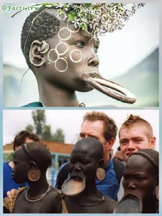 قبیله ای عجیب در افریقا سکونت دارد که از دوران نوزادی درو