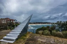 پله های آلومینیومی که مشاهده می کنید توسط هنرمند دیوید مک