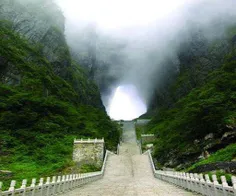 جاده ای در چین معروف به دروازه بهشت جالبه؟