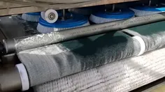 شستشو پشت و رو فرش ماشینی به صورت اتوماتیک