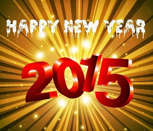 Lets welcome the year which is fresh and new, Lets cheris