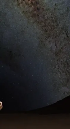 اسمون شب توی مریخ😍