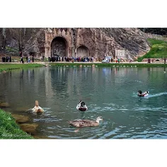 طاق بستان یکی از زیباترین مناطق گردشگری در استان کرمانشاه