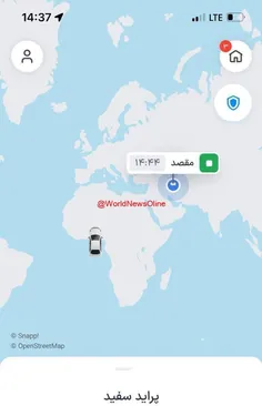 وضعیت اختلال gps و اینترنت کشور؛ راننده‌ از جنوب صحرای اف