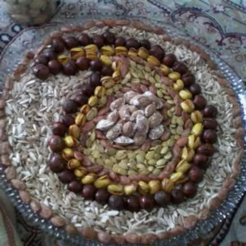 چیدمان آجیل شب یلدا