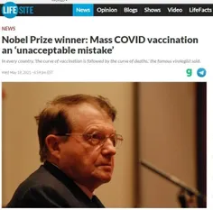 پروفسور لوک مونتانیه، کاشف ویروس اچ آی وی و برنده جایزه ن