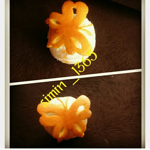 حکاکی روی پرتقال