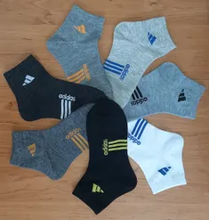 جوراب نیم ساق طرح adidas🧦