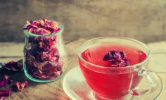 چای گل سرخ (گل محمدی) بنوشید