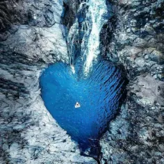 آبشارقلب زیباترین 