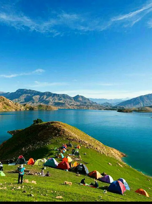 تصویری زیبا از دشت سوسن که از جاذبه های گردشگری استان خوز