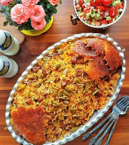 اگر برنج بی نمک شد 🍚