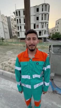 این داسـ.تان : رفتگر های زحمت کش❤️.                      