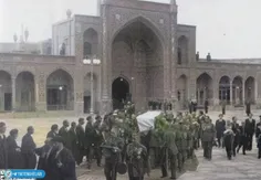حضور میلیونی مردم ایران در تشییع جنازه‌ی رضاشاه.