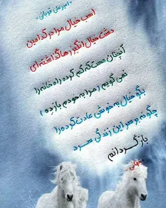 اسب خیال مرا 