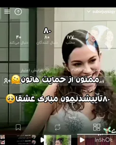 ممنونم از حمایت هاتون بچه ها😘