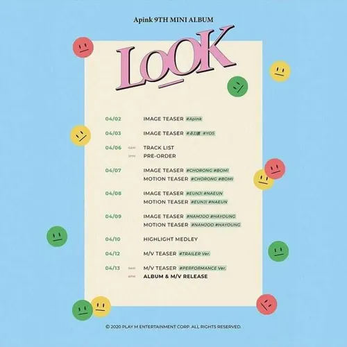 Apink Unveils Details For April Comeback With 1st Teaser