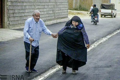 در زرقان شیراز ماه شرف نظری 75 ساله، هر روز همسرش قربانعل