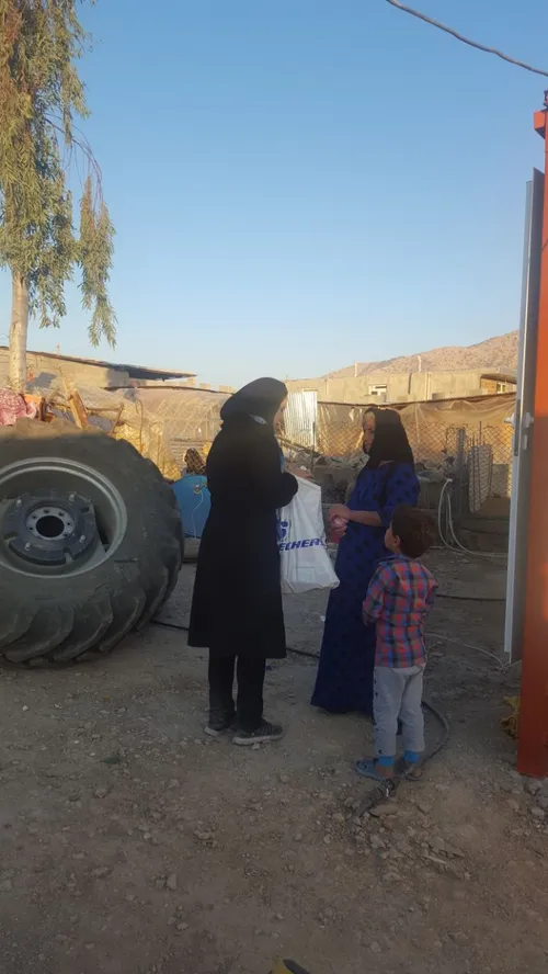 .✅ حضور مدیران گروه احیا در مناطق زلزله زده کرمانشاه و با